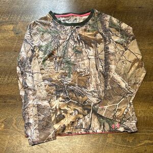 Under Armour Woodland Camo Long Sleeve Tee
